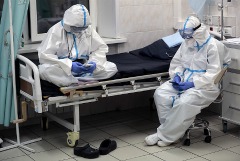 В России за сутки выявлено  5 205 новых случаев COVID-19