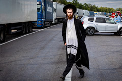 Хасидов-паломников не осталось на границе Белоруссии и Украины