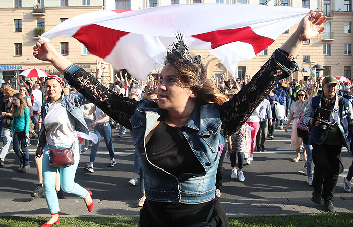 Акция протеста в Минске завершилась