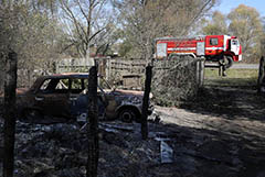 Пожар на складе боеприпасов в Рязанской области полностью потушен