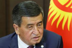 Президент Киргизии призвал парламент утвердить Жапарова премьером