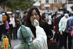 Почти всех жителей китайского Циндао за 4 дня проверили на COVID-19