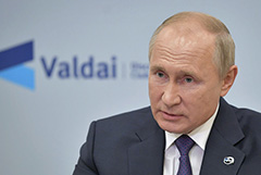 Путин признал разногласия с Турцией по Карабаху, но не нашел нужды стрелять