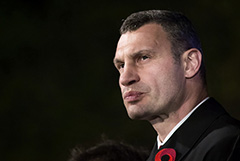 В партии Кличко заявили, что он побеждает в первом туре выборов мэра Киева