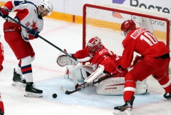 ЦСКА победил "Спартак" в Континентальной хоккейной лиге