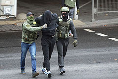 Правозащитники сообщили о 218 задержанных в Минске