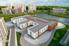 В Новой Москве начали строить школу-гигант на 2,1 тыс. учеников