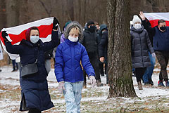 Правозащитники насчитали более 100 задержанных на акциях в Белоруссии