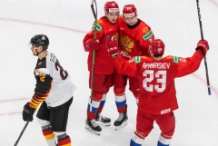 Россия победила Германию и вышла в полуфинал молодежного ЧМ по хоккею