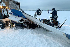 При крушении частного самолета под Петербургом погибли три человека