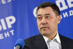 Жапаров побеждает на выборах президента Киргизии с более 80% голосов
