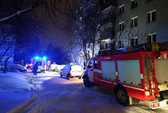 В квартире, ставшей очагом пожара в доме в Екатеринбурге, жила неблагополучная семья