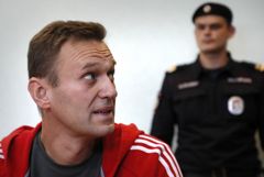 Навальный находится в розыске в России с конца прошлого года