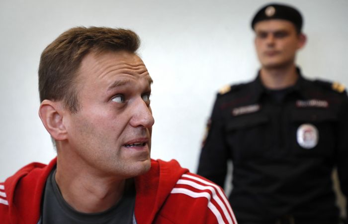 Навальный находится в розыске в России с конца прошлого года