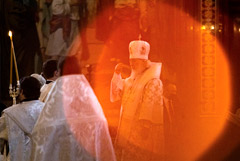 На крещенские богослужения пришли больше 100 000 москвичей