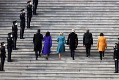 Байден прибыл в Капитолий на свою инаугурацию