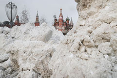 В некоторых районах Москвы уже выпало до 2 см снега