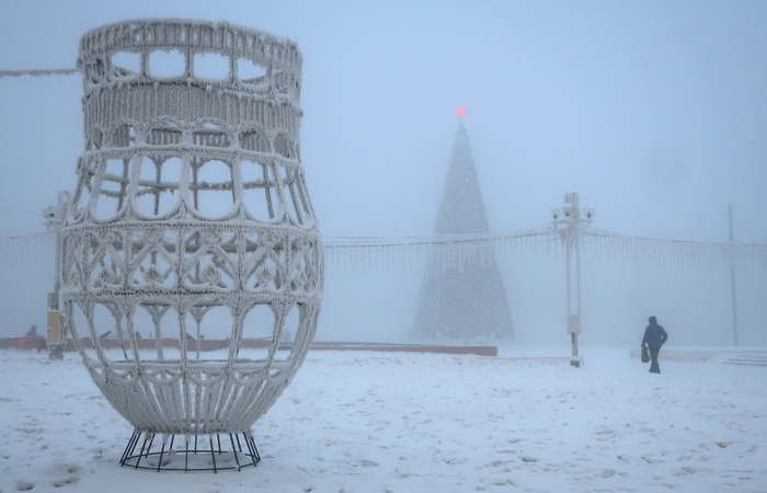 Самая низкая температура в Якутии зафиксирована на отметке -58