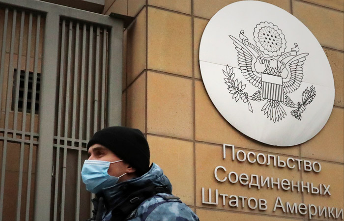 Россия заявила США протест в связи с сообщением посольства об акциях 23 января