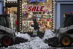 Розничная торговля в России в декабре упала на 3,6%