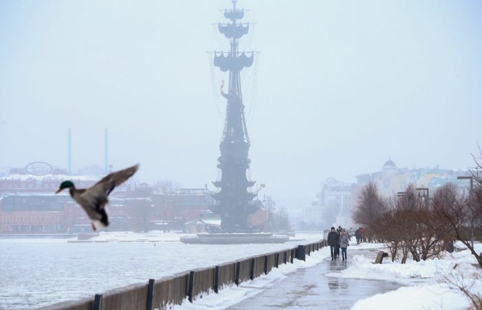 Январь в Москве перевыполнил норму осадков на 40%