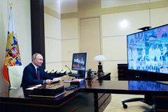 Путин по видеосвязи принял участие в энергопуске нейтронного реактора в Гатчине