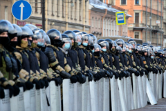 В Петербурге задержали четвертого участника акции 31 января за стычку с силовиком