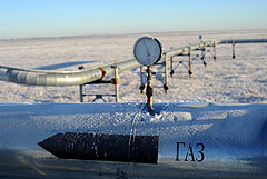 Транзит российского газа через Украину упал до минимума за год