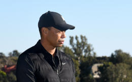 Тайгер Вудс попал в аварию