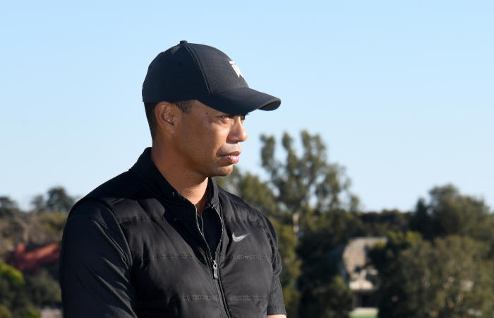 Тайгер Вудс попал в аварию