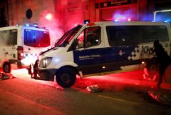 В Барселоне протесты против ареста рэпера снова переросли в беспорядки