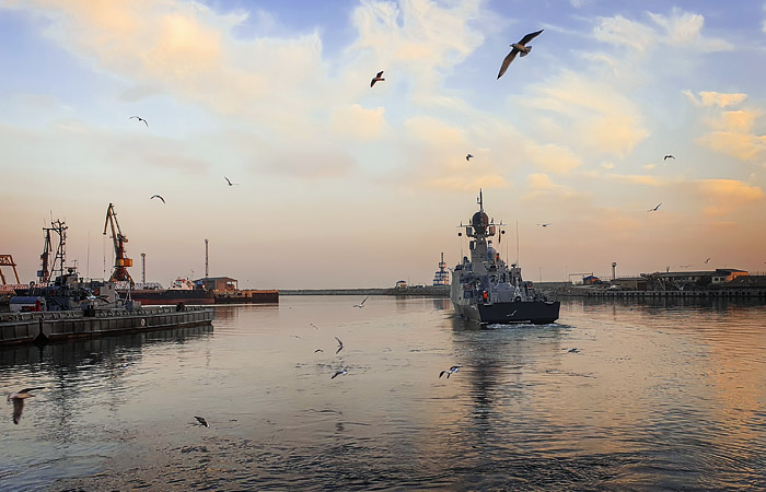 Минобороны получило в пользование часть акватории Каспийской бухты