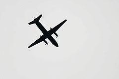 В Алма-Ате при посадке разбился военный самолет