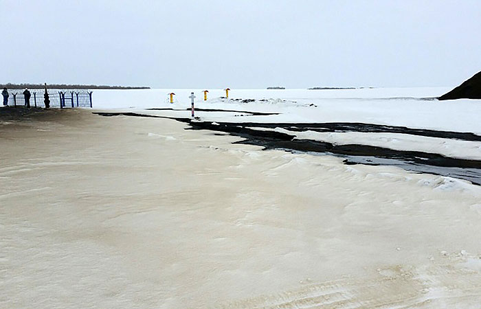 В Саратовской области произошла утечка топлива из нефтепровода