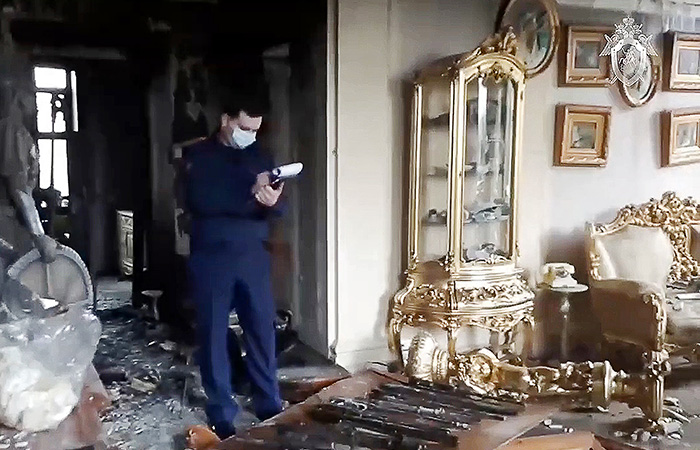 У устроившего стрельбу под Мытищами нашли более 30 единиц огнестрельного оружия