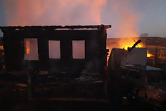 Причиной гибели 5 детей в пожаре на Урале могла быть ветхая проводка