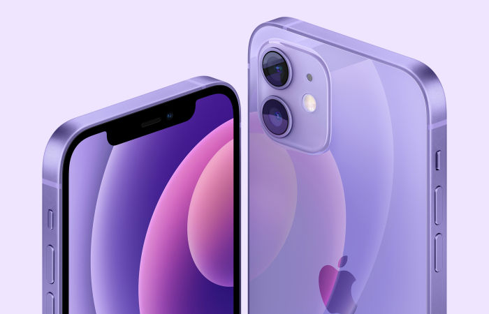 Apple выпустила iPhone в фиолетовом цвете