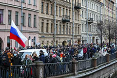 Первые несколько человек арестованы в Петербурге за акцию 21 апреля