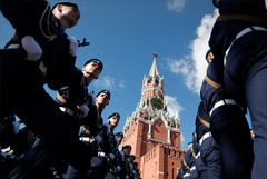 Генеральная репетиция военного парада прошла в Москве