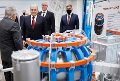 Мишустин выразил надежду, что токамак поможет создать неиссякаемый источник энергии