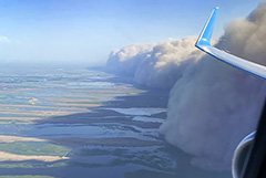 Песчаная буря дошла до Дагестана