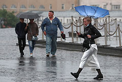 За день в Москве выпало около 40% месячной нормы осадков