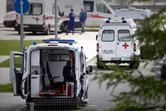 В России за сутки выявлено 9,5 тыс. случаев заражения коронавирусом