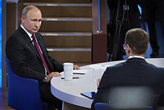 "Прямая линия" с Путиным в этом году будет "высокотехнологичной"