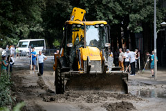 Сильные ливни вновь прогнозируют в пострадавшем от циклона Крыму