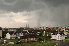 По юго-востоку Чехии пронесся торнадо