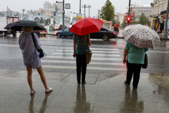 Дождь и ветер с порывами до 12 м/с ожидаются в Москве и области в среду