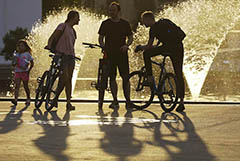 Теплая погода возвращается в Москву