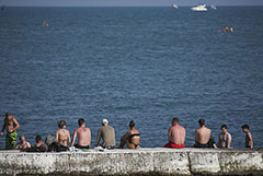 Пляжи Сочи открылись после наводнения