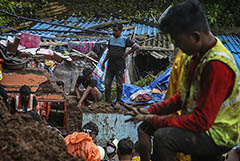 В Мумбаи из-за ливней и оползней погиб 31 человек
